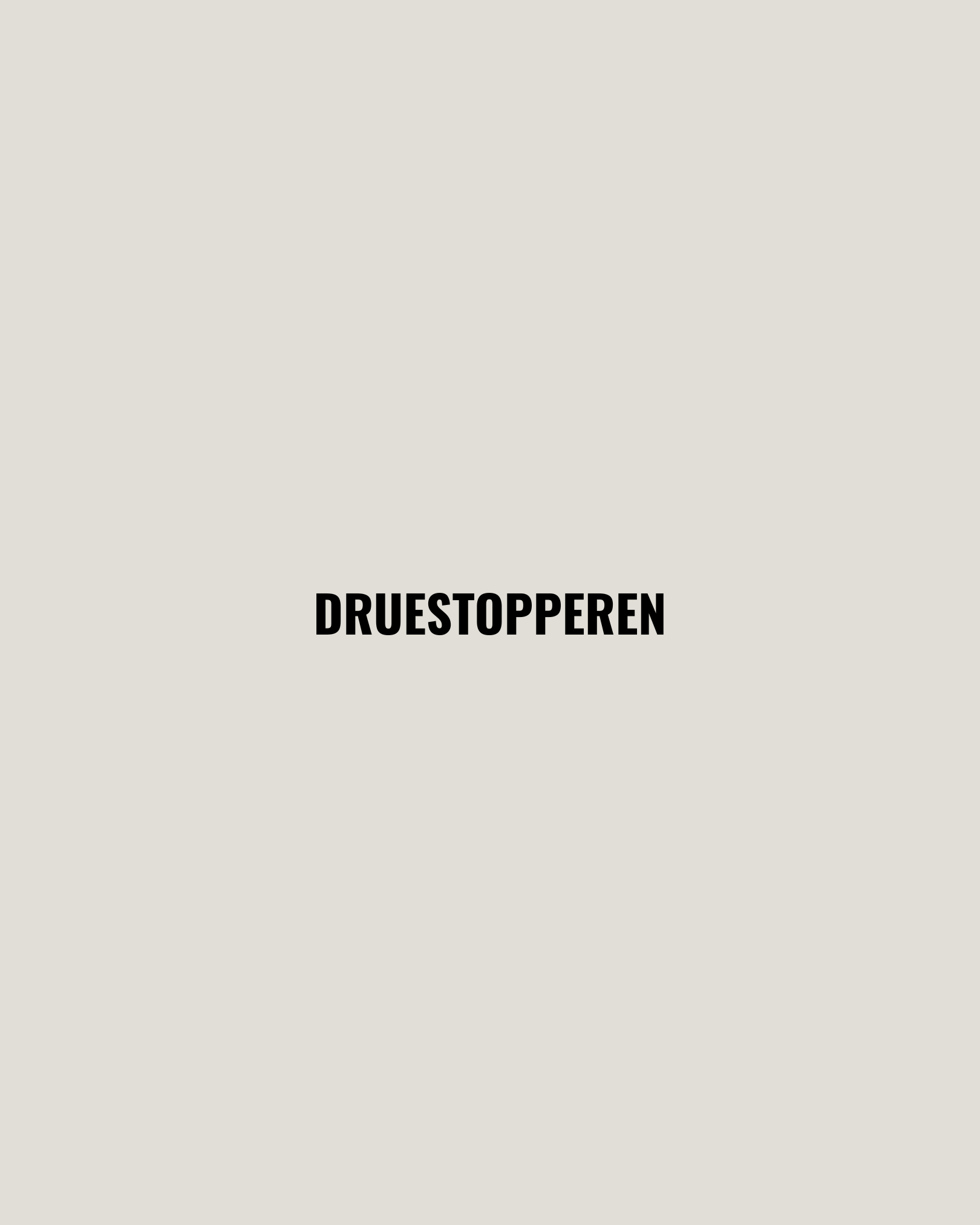 Druestopperen - stopper for musserende vin