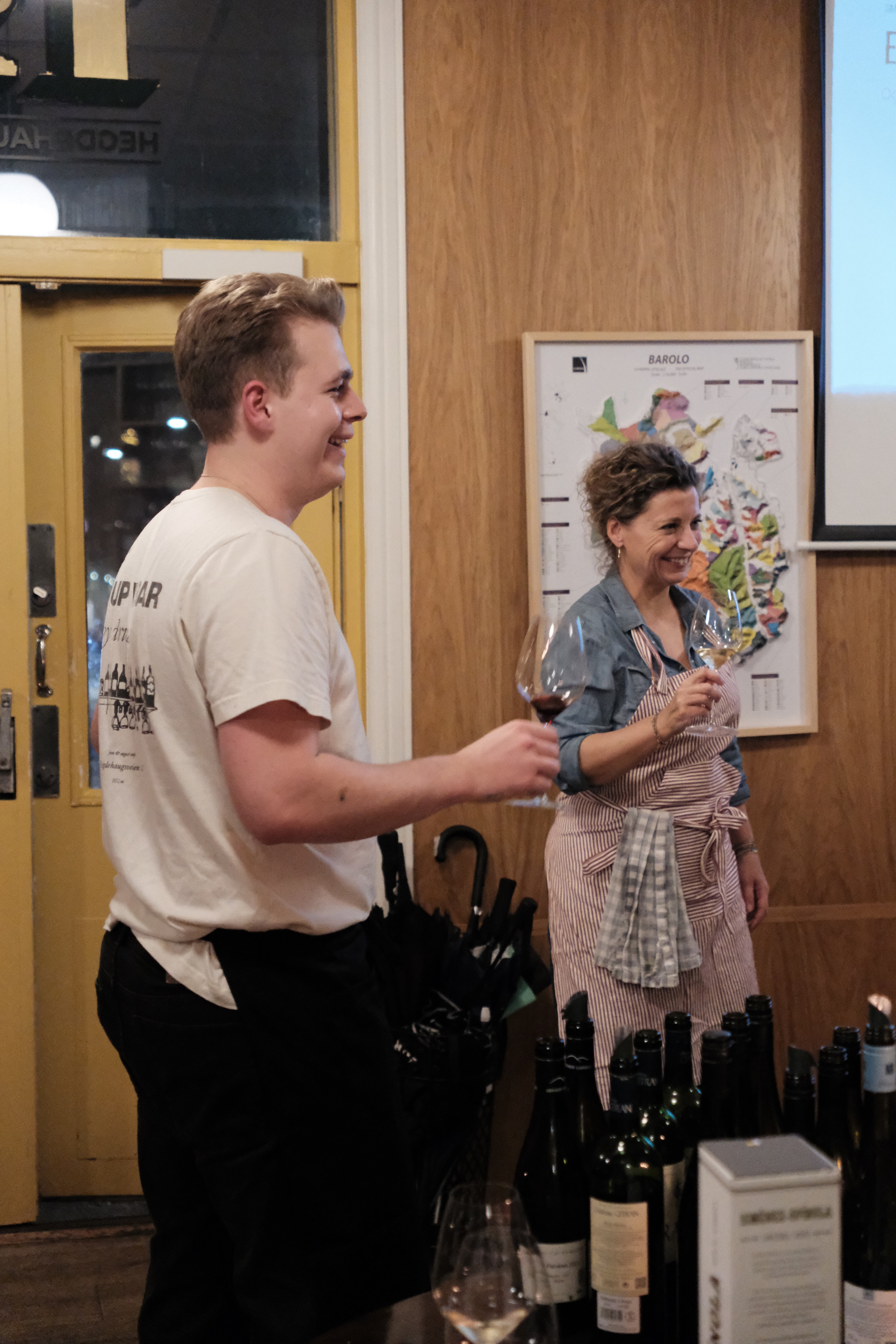 Mat & vin i kombinasjon. Drueclasen x Lise Finckenhagen